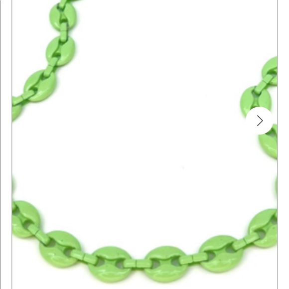 Bar By Alexa Rae Alaia Necklace Lime Color . - Picture 5 of 7